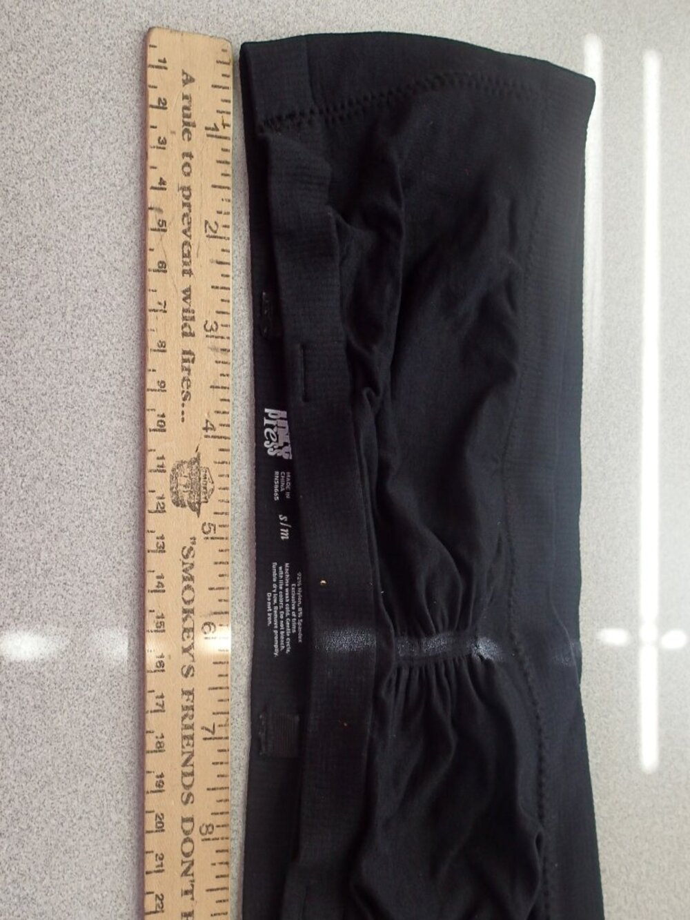 Womens Size Small/medium black wrap around bra